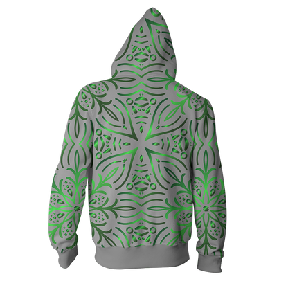 House Slytherin By Any Means Harry Potter Zip Up Hoodie