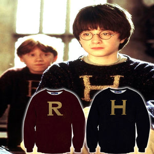 Harry Potter And The Sorcerer's Stone Ron & Harry Cosplay 3D Sweater