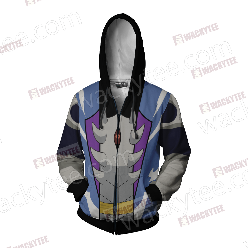 Inuyasha Naraku Cosplay Zip Up Hoodie Jacket