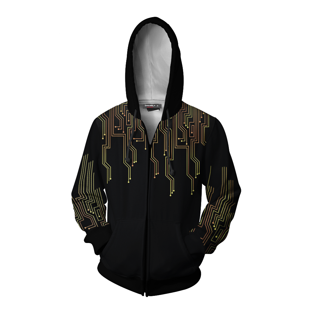 RWBY Team JNPR Jaune Arc Zip Up Hoodie