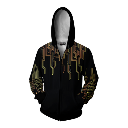 RWBY Team JNPR Jaune Arc Zip Up Hoodie