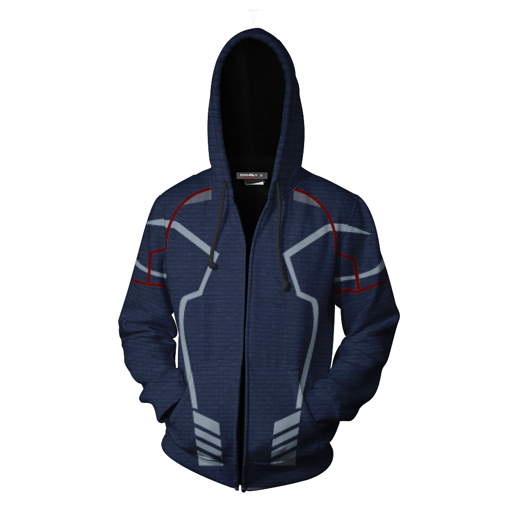 Iron Man (Tony Stark) New Look Zip Up Hoodie