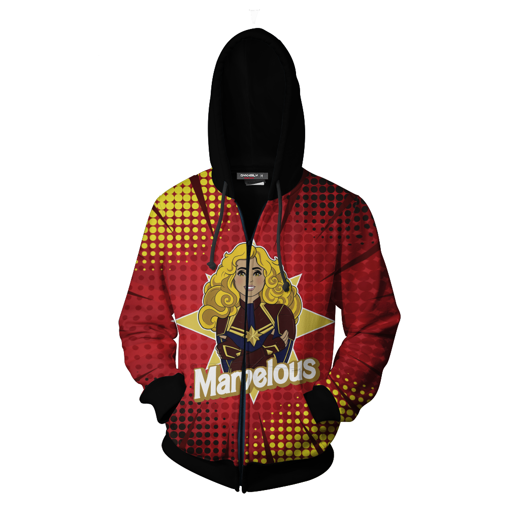 Marvelous Cosplay Zip Up Hoodie Jacket