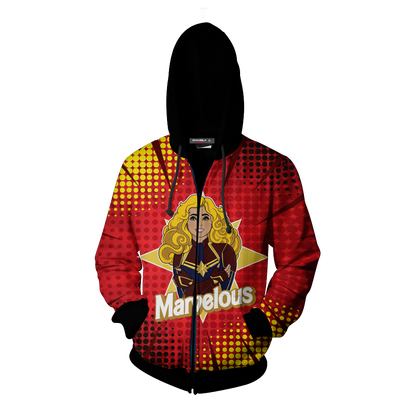 Marvelous Cosplay Zip Up Hoodie Jacket