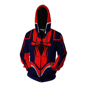 Spider-Armor MK III Cosplay PS4 Zip Up Hoodie Jacket