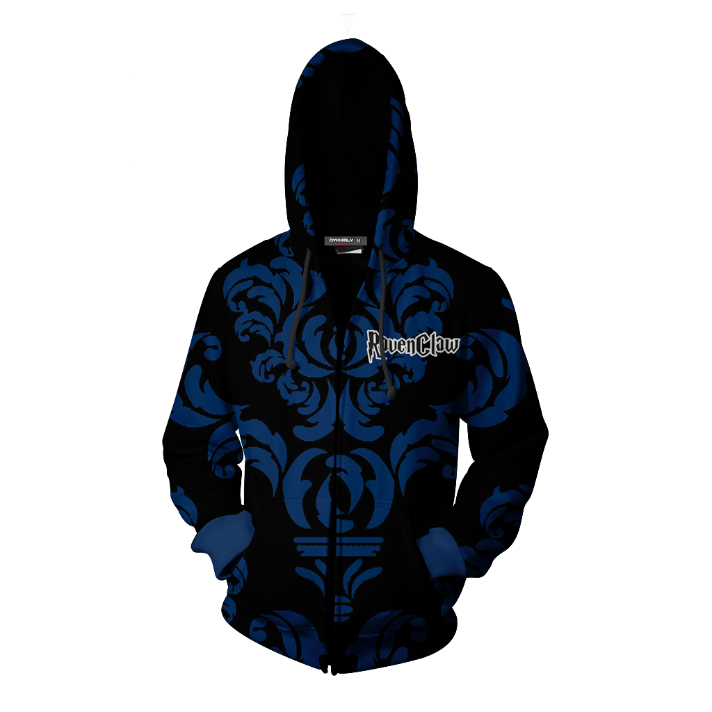 Wise Like A Ravenclaw Harry Potter New Collection Zip Up Hoodie