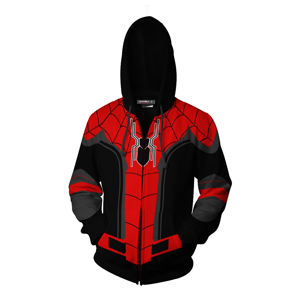 Spider-Man: Far From Home Cosplay Zip Up Hoodie Jacket