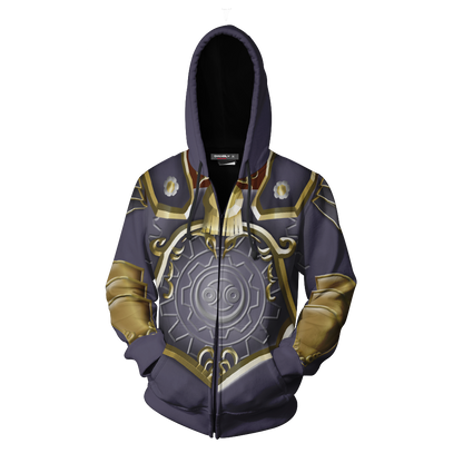 The Legend Of Zelda Ganondorf Cosplay Zip Up Hoodie Jacket