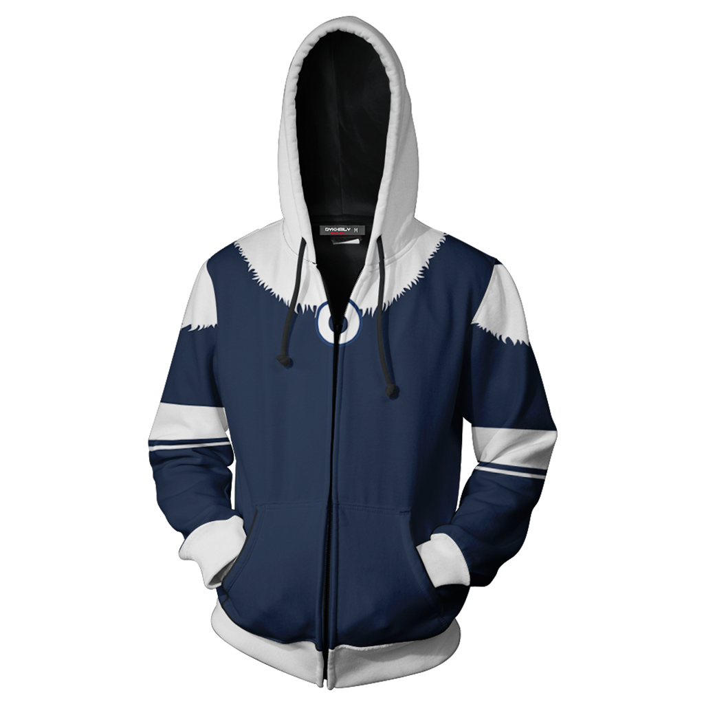 The Legend Of Korra Cosplay Zip Up Hoodie Jacket