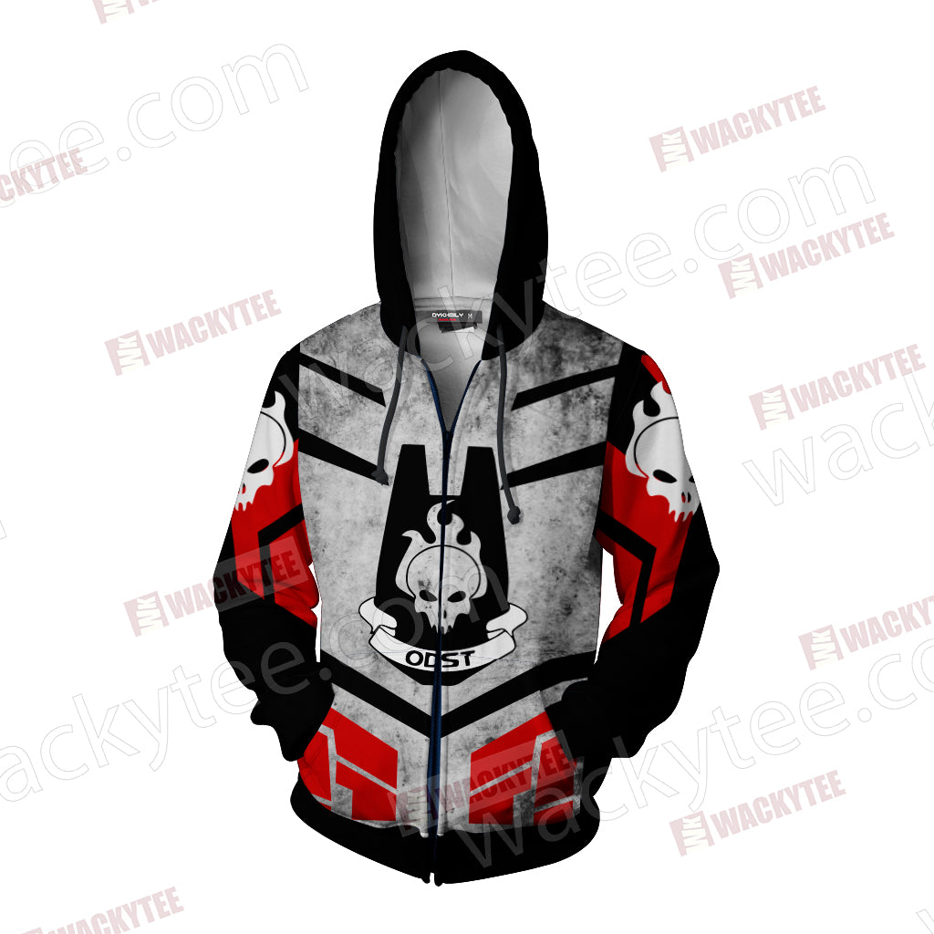 Halo - ODST Unisex Zip Up Hoodie Jacket