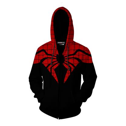 The Superior Spider-Man Cosplay Zip Up Hoodie Jacket
