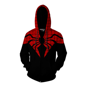 The Superior Spider-Man Cosplay Zip Up Hoodie Jacket