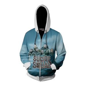 Suicide Squad Game Of Thrones Version Zip Up Hoodie Jacket