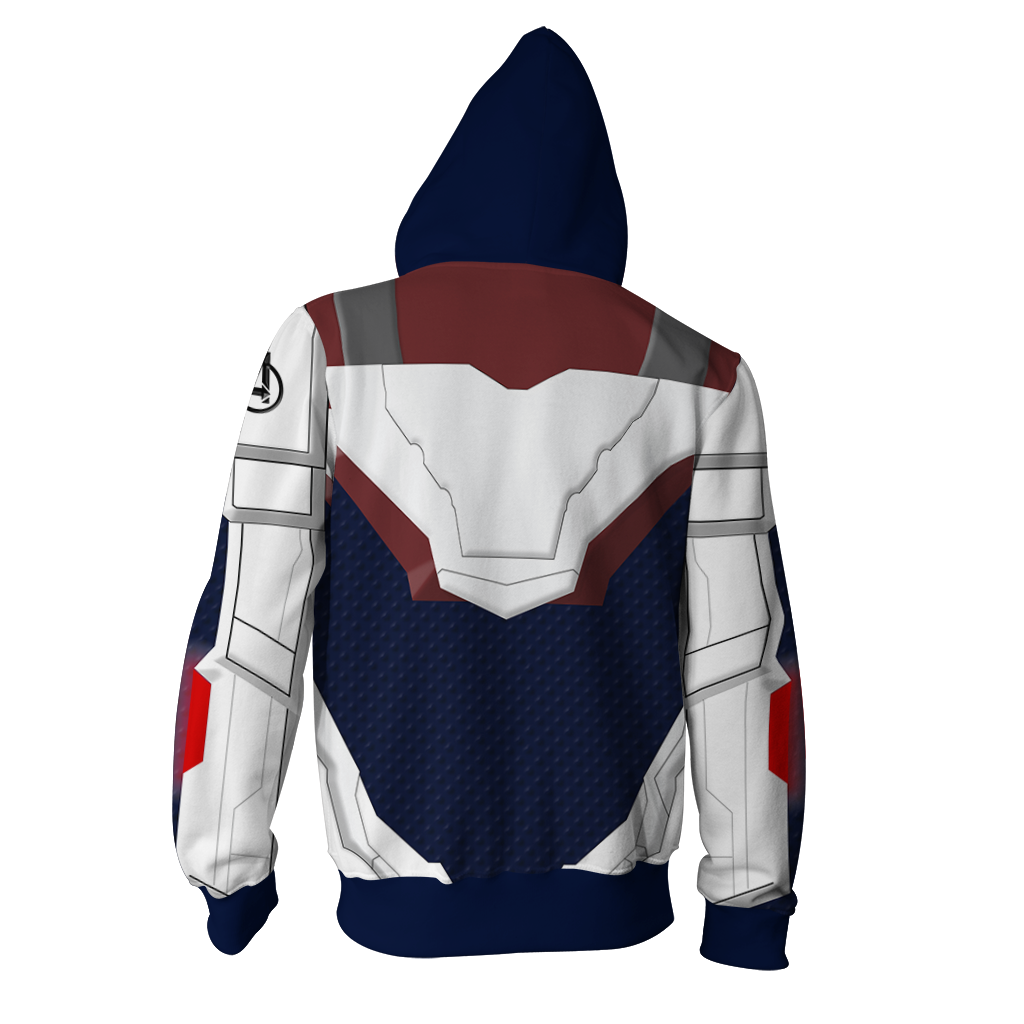 Avengers: Endgame Zip Up Hoodie Jacket