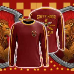 Gryffindor Quidditch Team Est 1092 Harry Potter3D Long Sleeve Shirt