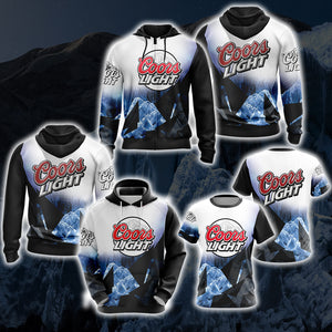 Coors Light Beer Unisex 3D Hoodie