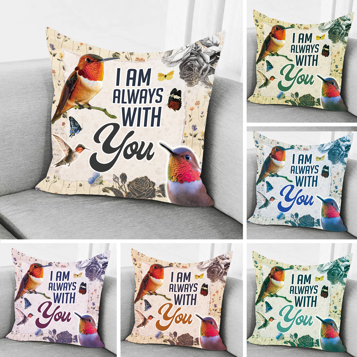 I'm Always With You Pillow