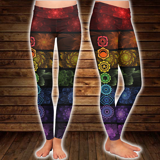 Chakra Yoga 3D Leggings