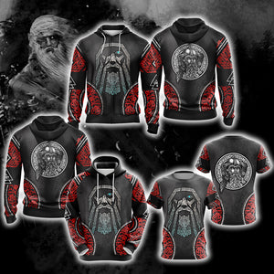 Odin Unisex 3D Hoodie