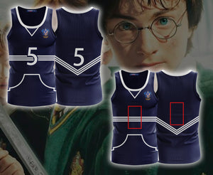 Harry Potter The Ravenclaw Quidditch Team 3D Tank Top