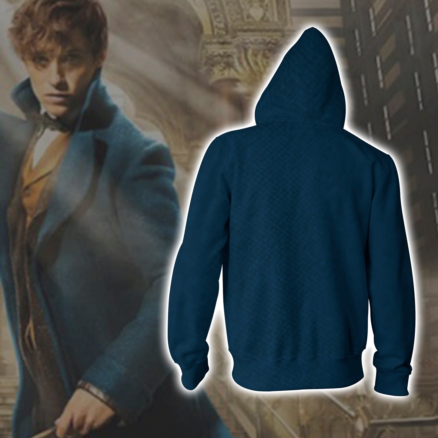 Newt Scamander Fantastic Beast Harry Potter Fan Zip Up Hoodie