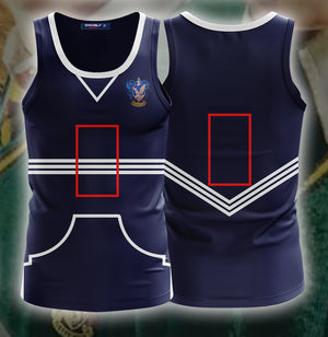 Harry Potter The Ravenclaw Quidditch Team (Customized Number) 3D Tank Top