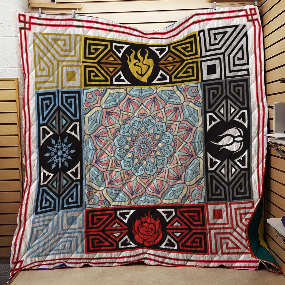 RWBY 3D Quilt Blanket Queen (203x228CM)