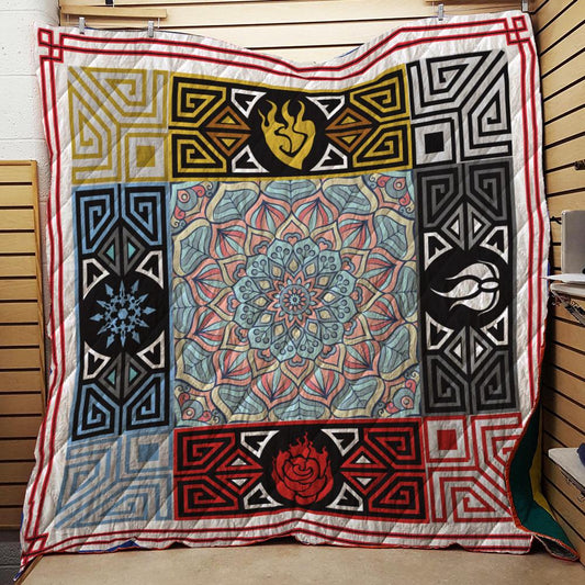RWBY 3D Quilt Blanket Queen (203x228CM)