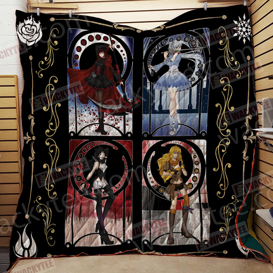 RWBY Quilt Blanket Queen (203x228CM)