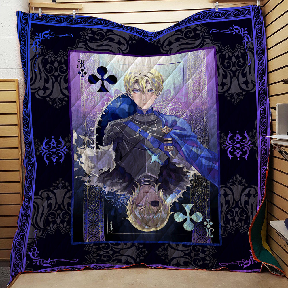 Fire Emblem: Three Houses Version 1 3D Quilt Blanket Queen (203x228CM)