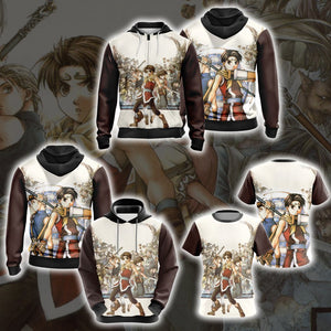 Suikoden Unisex 3D T-shirt