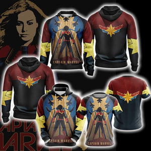 Captain Marvel  Unisex 3D T-shirt