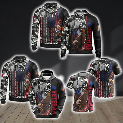 Veteran 3D Hoodie