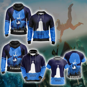 BioShock Infinite There's Always A Lighthouse New Unisex Zip Up Hoodie