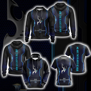 StarCraft - Protoss We Are The Blades of Aiur New Unisex 3D Hoodie