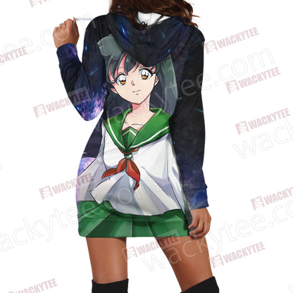 Inuyasha - Kagome New Look 3D Hoodie Dress