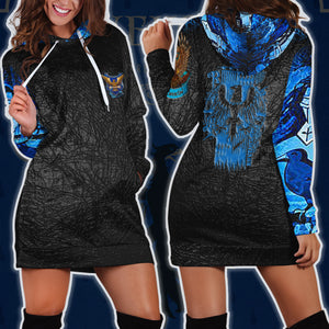 The Ravenclaw Eagle Harry Potter 3D Hoodie Dress