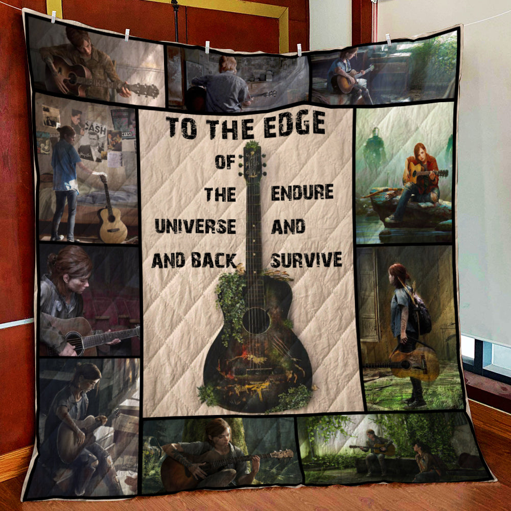The Last Of Us Endure And Survive 3D Quilt Bed Set Single Quilt