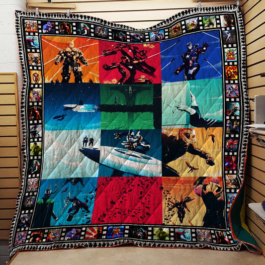 Superheroes Quilt Blanket Queen (203x228CM)
