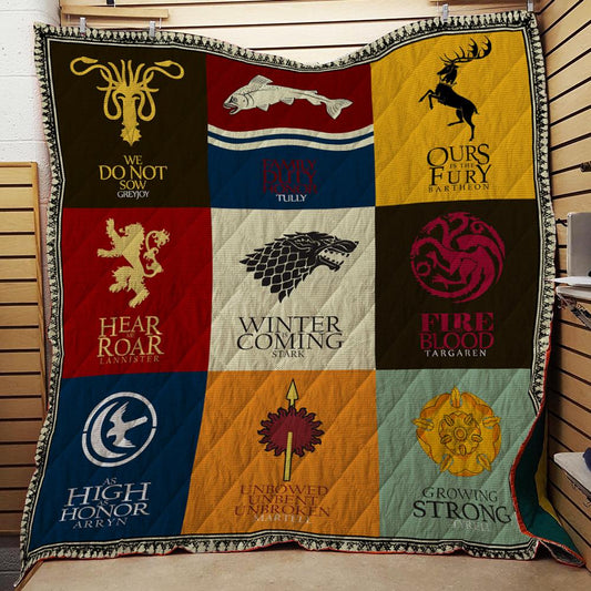 Game Of Thrones 3D Quilt Blanket Queen (203x228CM)