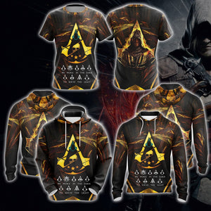 Assassin's Creed We Work In The Dark To Serve The Light Unisex 3D Pullover Hoodie