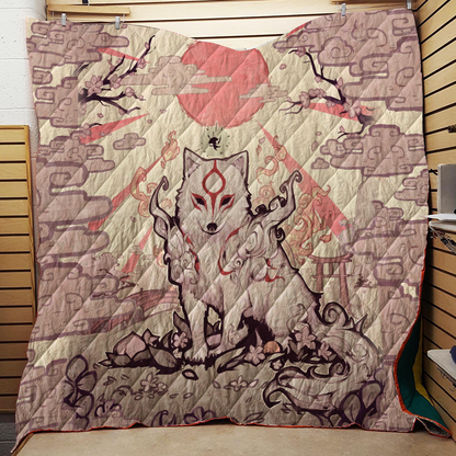 Okami New 3D Quilt Set Single Quilt