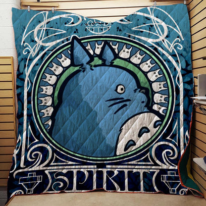 My Neighbor Totoro 3D Quilt Set Single Quilt