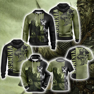 Vikings Unisex 3D Hoodie