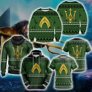 Aquaman Knitting Style Unisex 3D T-shirt