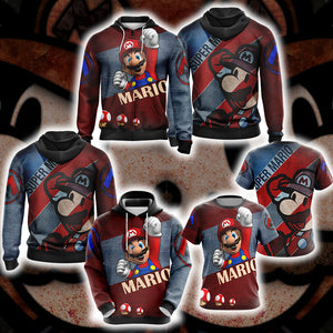 Mario New Style Unisex 3D Hoodie