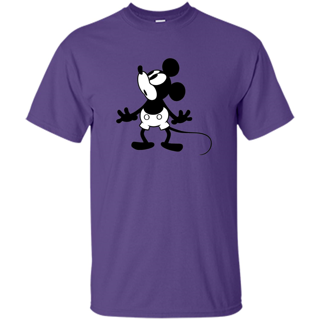 Disney Classic Mickey Mouse Graphic T-shirt Purple