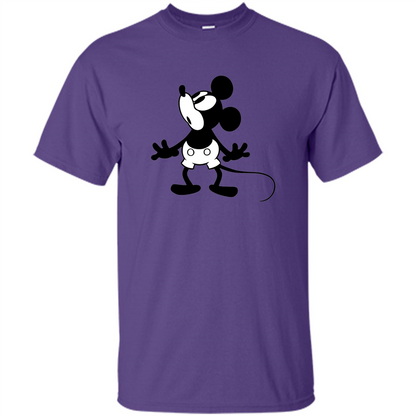 Disney Classic Mickey Mouse Graphic T-shirt Purple