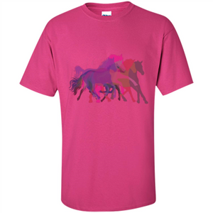 Beautiful Shadow Horses T-shirt