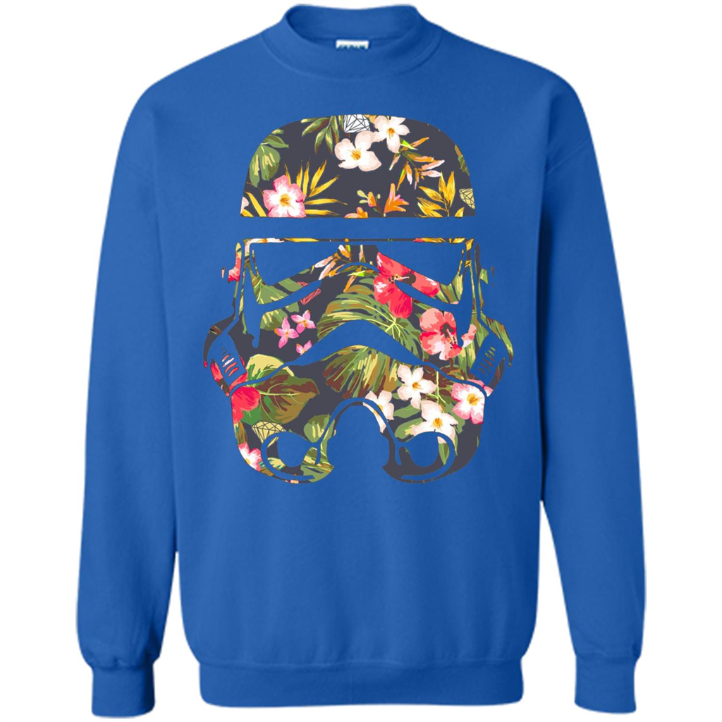 Tropical Stormtrooper Graphic T-Shirt Royal